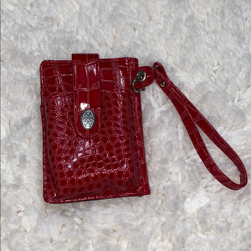 Red “Snake Skin” Wallet